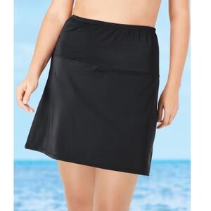 Swimsuits For All Tummy Control Long Swim Skirt